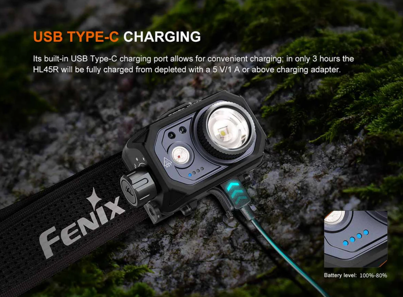 Fenix HL45R RECHARGEABLE HEADLAMP