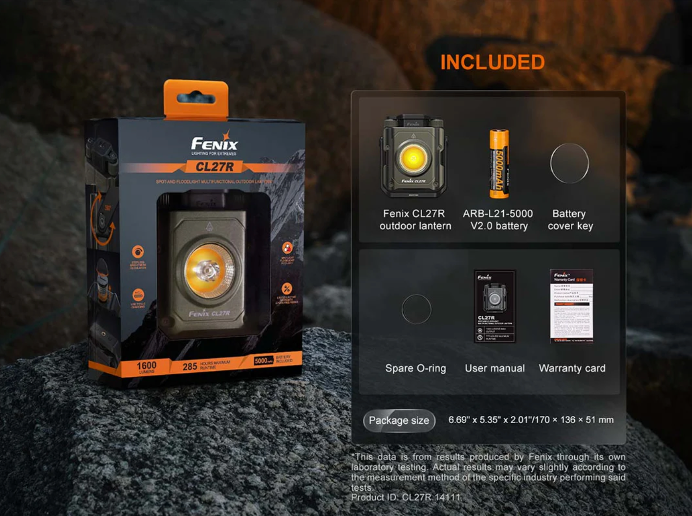 Fenix Fenix HL45R RECHARGEABLE HEADLAMP