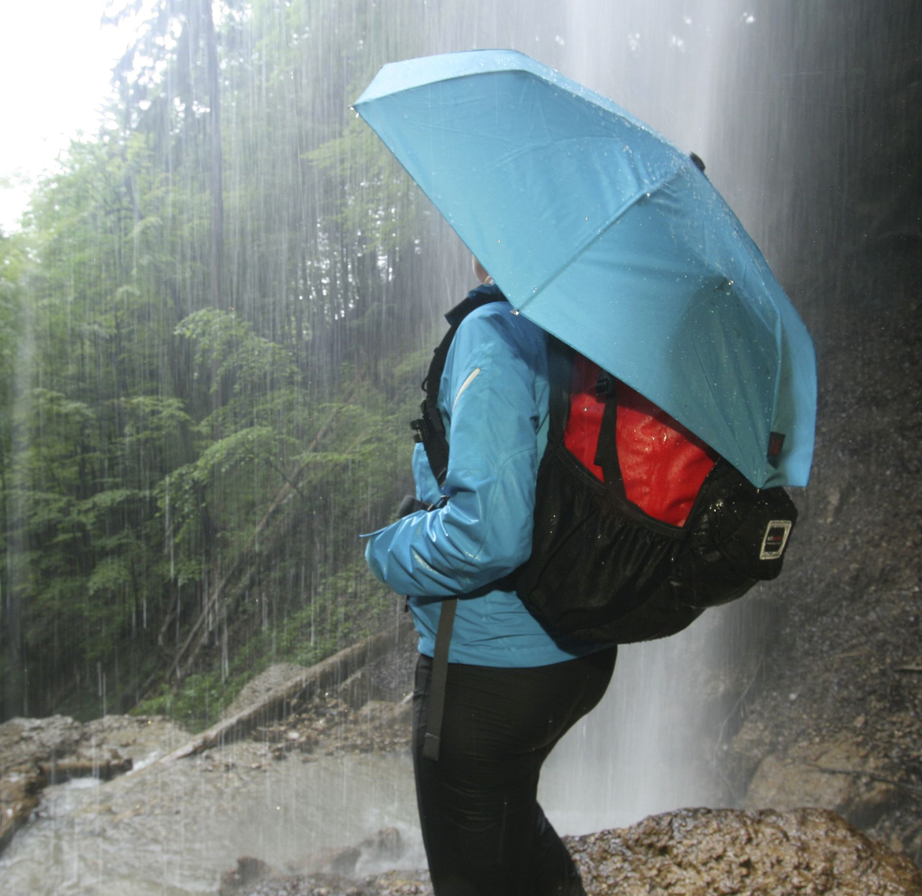 EuroSchirm Trekking umbrella light trek automatic