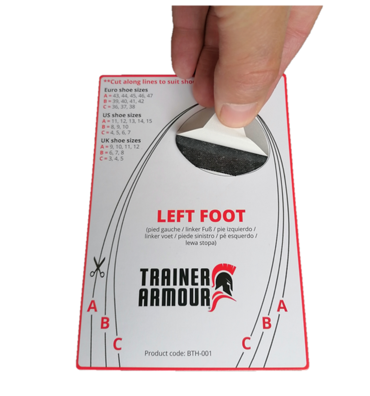 Trainer Armour Big Toe Hole Preventer