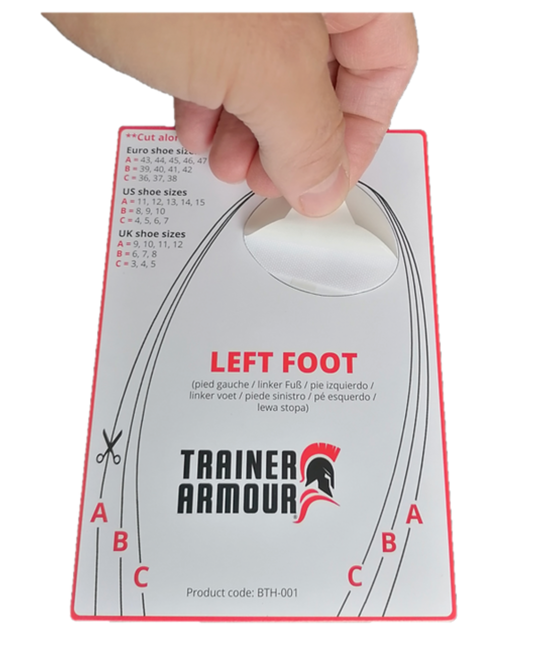 Trainer Armour Big Toe Hole Preventer