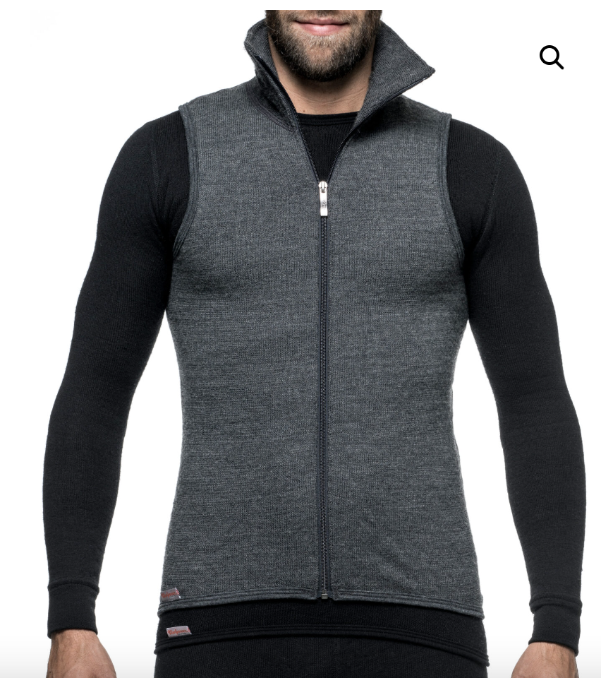 Woolpower Full Zip Vest Mid Layer 400 g