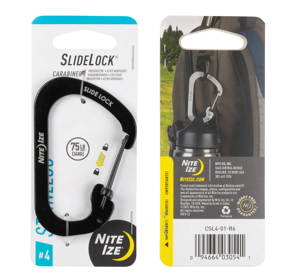 Nite Ize SlideLock® Carabiner Stainless Steel