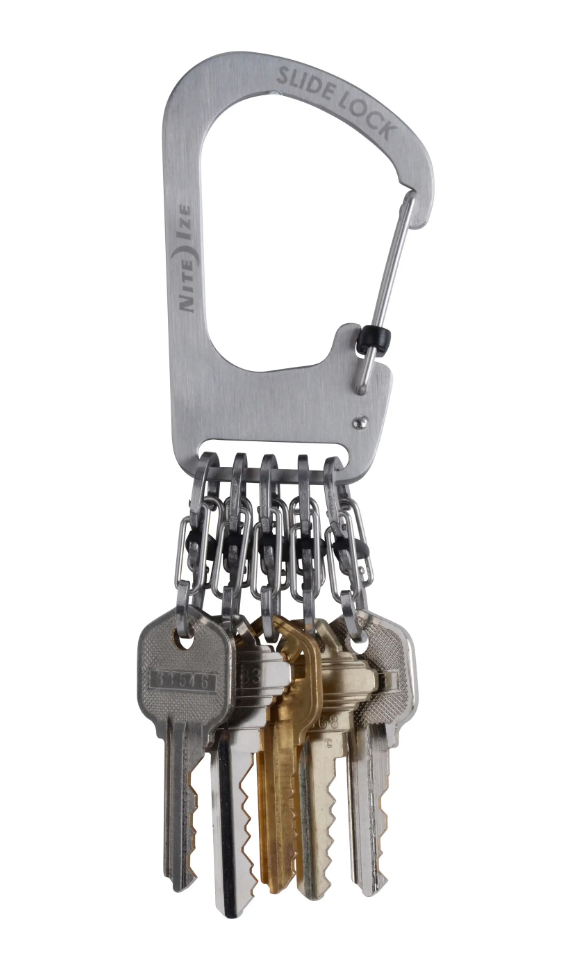 Nite Ize SlideLock® KeyRack™ Stainless Steel