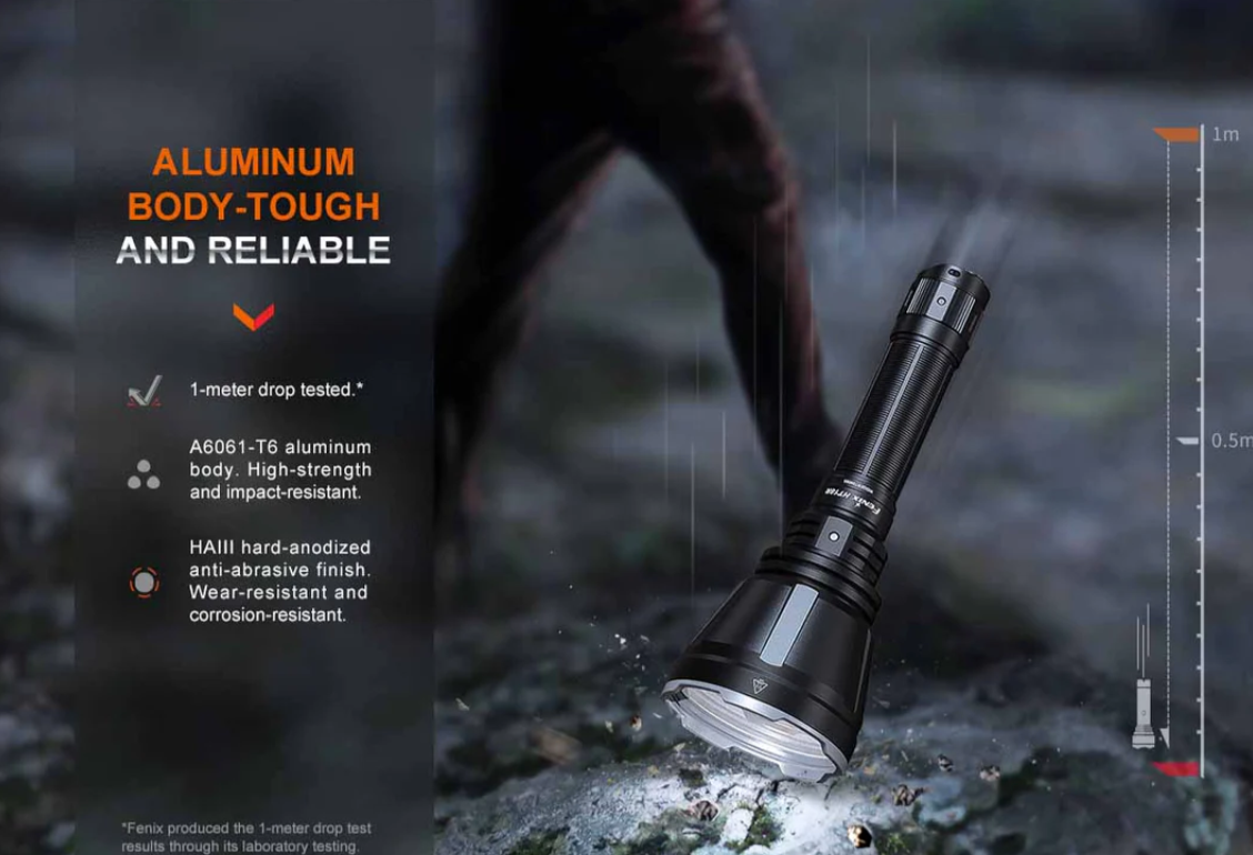 Fenix HT18R Long-Distance Flashlight