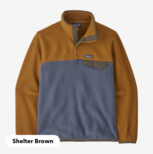 Patagonia Men's Lightweight Synchilla® Snap-T® Fleece Pullover