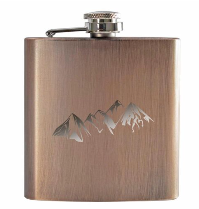 CowStyle Stainless steel hip flask