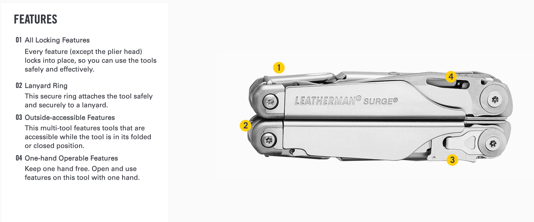 Leatherman Surge Multitool