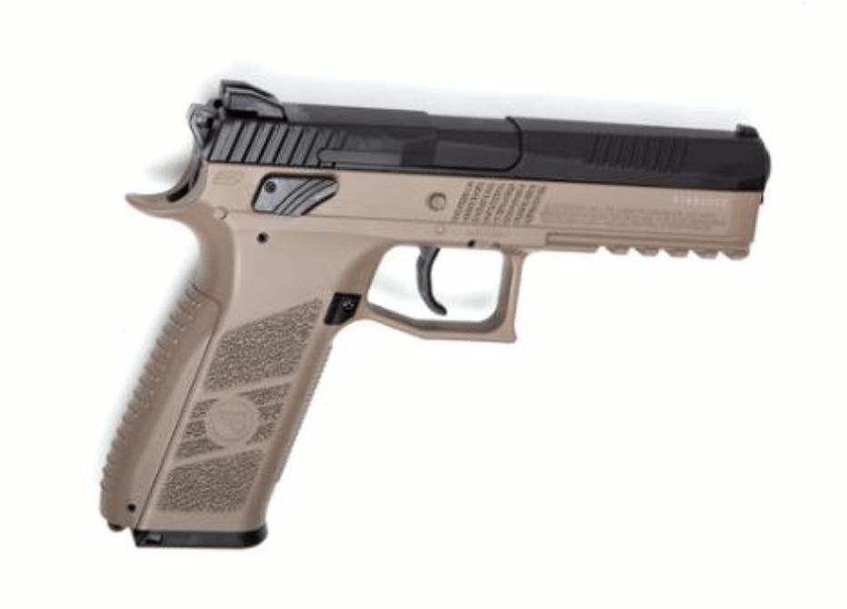 ASG Airgun CZ P-09, Airgun, pellets, dual tone-FDE