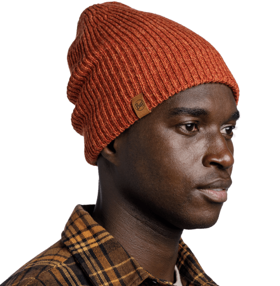 Buff Hats Buff Knitted & Full Fleece Hat - Lyne Cinnamon