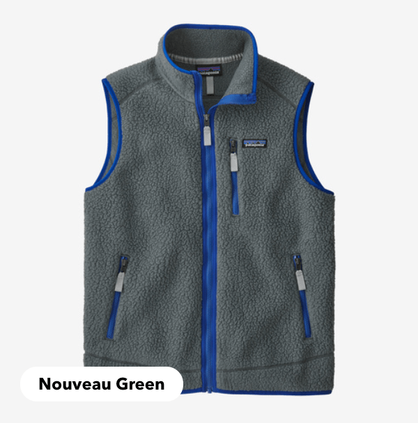 Patagonia Vest M / Nouveau Green Patagonia M's Retro Pile Fleece Vest