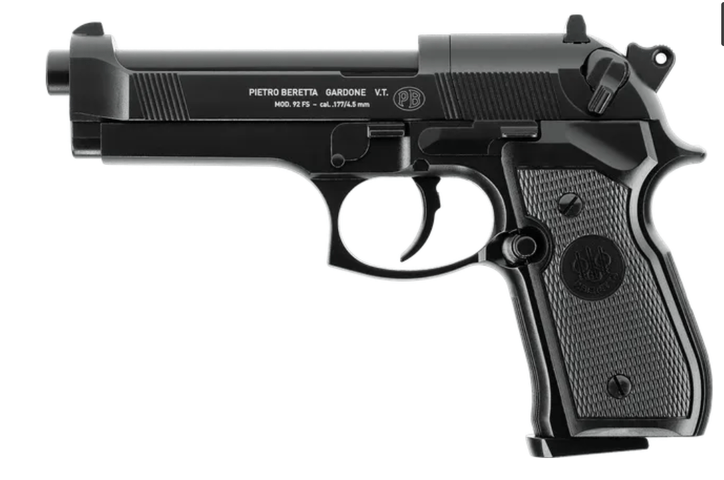 Umarex Airgun Beretta MOD. 92 FS 4.5 mm (.177) Pellet, CO₂, < 4.0 J