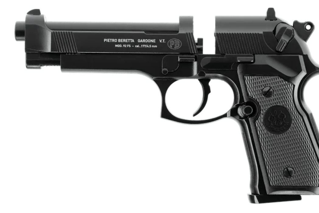 Umarex Airgun Beretta MOD. 92 FS 4.5 mm (.177) Pellet, CO₂, < 4.0 J