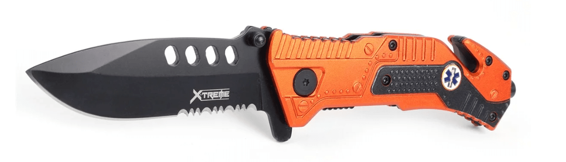 X-Treme Knife X-Treme Survivor Rescue Orange CE